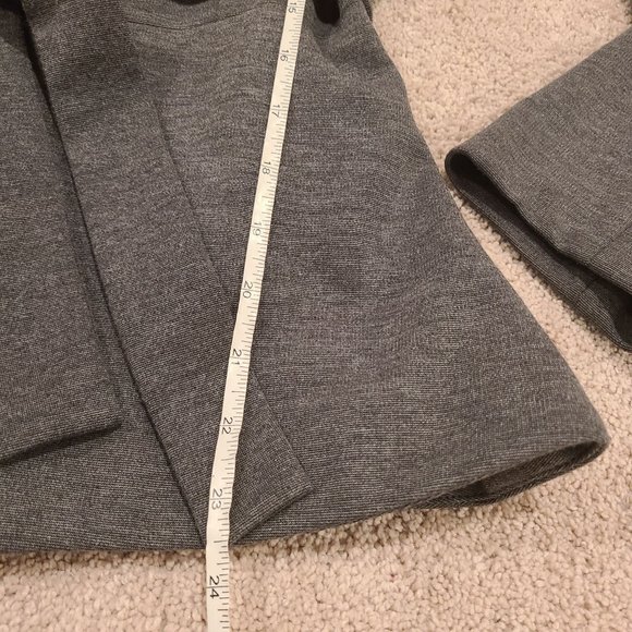 Sandro Sportswear Gray Belted Short Jacket Women's Size S - Picture 7 of 9